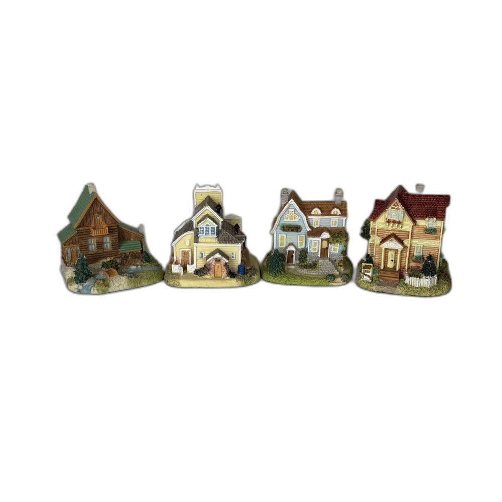 4 International Resourcing Services Mini Village Houses Buildings Berghoff Butch